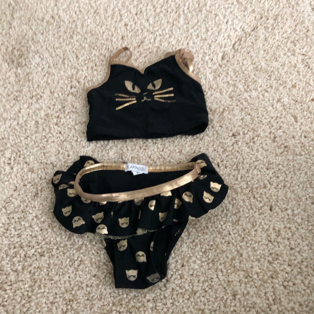 Girls two piece bathing suit